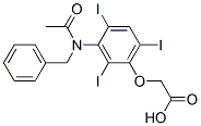CAS#: 24340-12-3, [3-(N-Benzylacetylamino)-2,4,6-Triiodophenyloxy]Acetic Acid