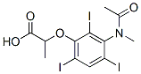 CAS#: 24340-13-4, 2-[3-(N-Methylacetylamino)-2,4,6-Triiodophenoxy]Propionic Acid