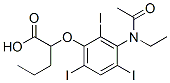 CAS#: 24340-18-9, 2-[3-(N-Ethylacetylamino)-2,4,6-Triiodophenoxy]Valeric Acid