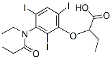 CAS#: 24340-25-8, 2-[3-(N-Ethylpropionylamino)-2,4,6-Triiodophenoxy]Butyric Acid