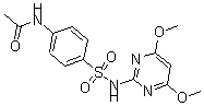 CAS 登录号:24341-30-8, N(4)-乙酰基磺胺地索辛
