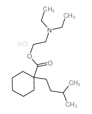 CAS 登录号:24357-98-0, 异戊拉明盐酸盐