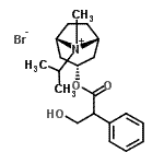 CAS#: 24358-20-1, (3-Endo)-3-[(3-Hydroxy-2-Phenylpropanoyl)Oxy]-8-Isopropyl-8-Methyl-8-Azoniabicyclo[3.2.1]Octane Bromide