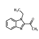 CAS 登录号：243668-26-0， 1-(1-乙基-1H-苯并咪唑-2-基)乙酮