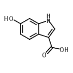 CAS#: 24370-78-3, 6-Hydroxy-1H-Indole-3-Carboxylic Acid