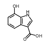 CAS#: 24370-79-4, 7-Hydroxy-1H-Indole-3-Carboxylic Acid