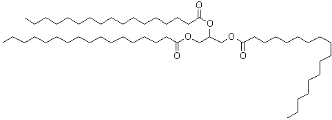CAS#: 2438-40-6, 1,2,3-Propanetriyl Triheptadecanoate