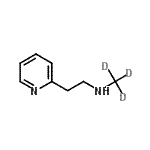 CAS#: 244094-70-0, N-(<Sup>2</Sup>H<Sub>3</Sub>)Methyl-2-(2-Pyridinyl)Ethanamine