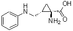 CAS 登录号：244233-42-9， (1R,2S)-1-氨基-2-(苯胺基甲基)环丙烷羧酸