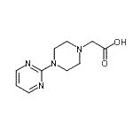 CAS#: 244255-92-3, [4-(2-Pyrimidinyl)-1-Piperazinyl]Acetic Acid