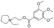 CAS 登录号：24468-02-8， 1-乙基-1-[2-[(3,4,5-三甲氧基苯甲酰基)氧基]乙基]吡咯烷鎓