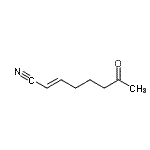 CAS#: 24468-68-6, (2E)-7-Oxo-2-Octenenitrile