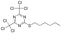 CAS#: 24481-71-8, 2-Hexylthio-4,6-Bis(Trichloromethyl)-1,3,5-Triazine