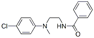 CAS#: 24483-44-1, N-[2-[(4-Chlorophenyl)Methylamino]Ethyl]Benzamide
