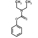 CAS#: 24486-06-4, O-Phenyl Diethylcarbamothioate