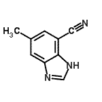 CAS#: 245096-16-6, 5-Methyl-1H-Benzimidazole-7-Carbonitrile