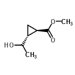 CAS#: 245096-65-5, Methyl (1R,2R)-2-[(1S)-1-Hydroxyethyl]Cyclopropanecarboxylate