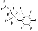 CAS#: 24520-19-2, 1-(Pentafluorophenoxy)Hexafluoroisopropyl Trifluorovinyl Ether