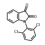 CAS#: 24542-74-3, 1-(2,6-Dichlorophenyl)-1H-Indole-2,3-Dione