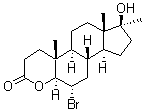 CAS#: 24543-59-7, 6alpha-Bromo-17beta-Hydroxy-17alpha-Methyl-4-Oxa-5alpha-Androstan-3-One