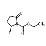 CAS#: 246181-63-5, Ethyl 2-Fluoro-5-Oxo-1-Pyrrolidinecarboxylate