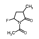 CAS 登录号：246181-65-7， 1-乙酰基-5-氟-3-甲基-2-吡咯烷酮