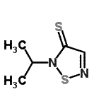 CAS#: 246227-55-4, 2-Isopropyl-1,2,5-Thiadiazole-3(2H)-Thione