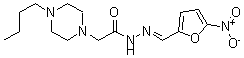 CAS#: 24637-22-7, N'-[(5-Nitrofuran-2-Yl)Methylene]-4-Butyl-1-Piperazineacetic Acid Hydrazide