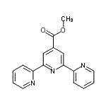 CAS#: 247058-06-6, Methyl 2,2':6',2''-Terpyridine-4'-Carboxylate