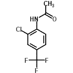 CAS 登录号：247170-19-0， N-[2-氯-4-(三氟甲基)苯基]乙酰胺