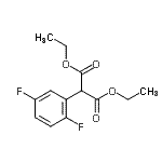 CAS#: 247170-23-6, Diethyl (2,5-Difluorophenyl)Malonate