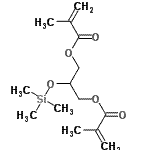 CAS 登录号：247244-66-2， 2-[(三甲基硅烷基)氧基]-1,3-丙烷二基二(2-甲基丙烯酸酯)