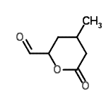 CAS#: 247246-47-5, 4-Methyl-6-Oxotetrahydro-2H-Pyran-2-Carbaldehyde
