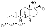CAS 登录号:2477-60-3, 17-羟基-孕甾-4,6-二烯-3,20-二酮