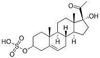 CAS 登录号：2477-77-2， (3beta)-17-羟基-3-(磺基氧基)-孕甾-5-烯-20-酮