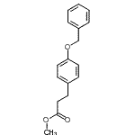 CAS 登录号：24807-40-7， 甲基3-[4-(苄氧基)苯基]丙酸酯