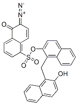 CAS#: 2481-91-6, 6-Diazo-5,6-dihydro-5-oxo-1-Naphthalenesulfonic acid, 1-[(2-hydroxy-1-naphthalenyl)methyl]-2-naphthalenyl ester