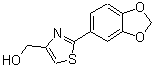 CAS#: 248249-56-1, [2-(1,3-Benzodioxol-5-Yl)-1,3-Thiazol-4-Yl]Methanol