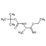 CAS#: 248931-27-3, Ethyl (2S)-2-({[(2-Methyl-2-Propanyl)Oxy]Carbonyl}Amino)Propanimidate