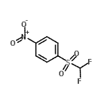 CAS#: 24906-74-9, 1-[(Difluoromethyl)Sulfonyl]-4-Nitrobenzene