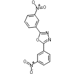 CAS#: 2491-89-6, 2,5-Bis(3-Nitrophenyl)-1,3,4-Oxadiazole