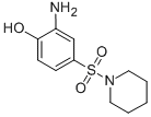 CAS#: 24962-73-0, 2-Amino-4-(Piperidine-1-Sulfonyl)-Phenol
