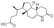CAS#: 24967-10-0, 4-(Decahydro-6-methyl-3-oxocyclopenta[f]quinolin-7b-yl)valeric acid
