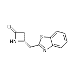 CAS#: 250135-85-4, (4R)-4-(1,3-Benzothiazol-2-Ylmethyl)-2-Azetidinone