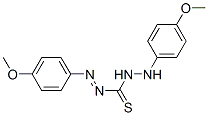 CAS#: 2502-94-5, 3-[(4-Methoxyphenyl)Amino]-1-(4-Methoxyphenyl)Iminothiourea