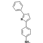 CAS#: 25021-48-1, 4-(2-Phenyl-1,3-Thiazol-4-Yl)Aniline