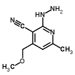 CAS#: 250259-88-2, 2-Hydrazino-4-(Methoxymethyl)-6-Methylnicotinonitrile