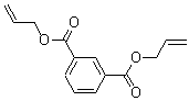 CAS 登录号：25035-78-3， 二烯丙基异-邻苯二甲酸酯树脂