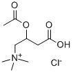 CAS 登录号：2504-11-2， (2-乙酰氧基-4-羟基-4-氧代丁基)-三甲基氯化铵