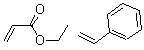 CAS 登录号：25066-97-1， 2-丙烯酸乙酯与苯乙烯的聚合物